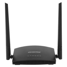 Wi-Fi роутер Digma DWR-N301 N300 черный